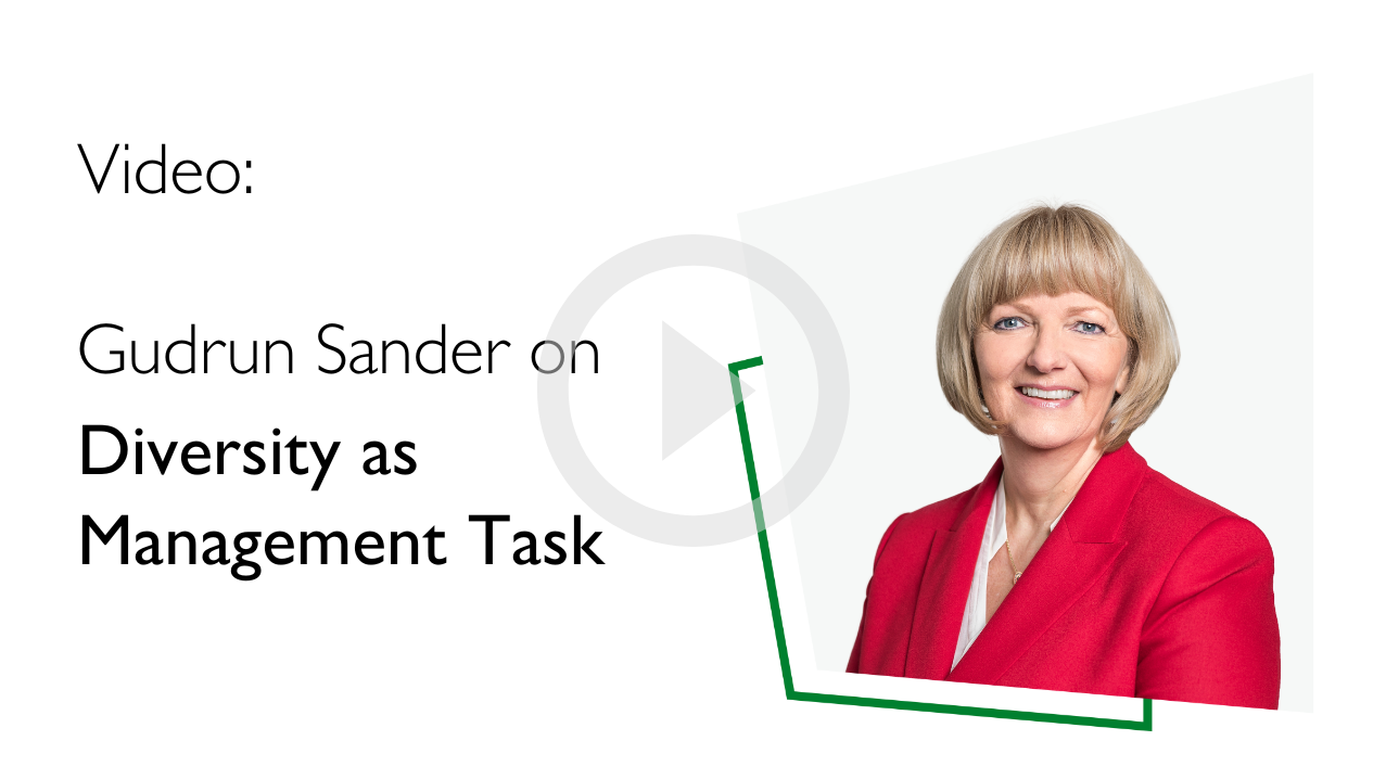 Video Gudrun Sander Diversity as Management Task