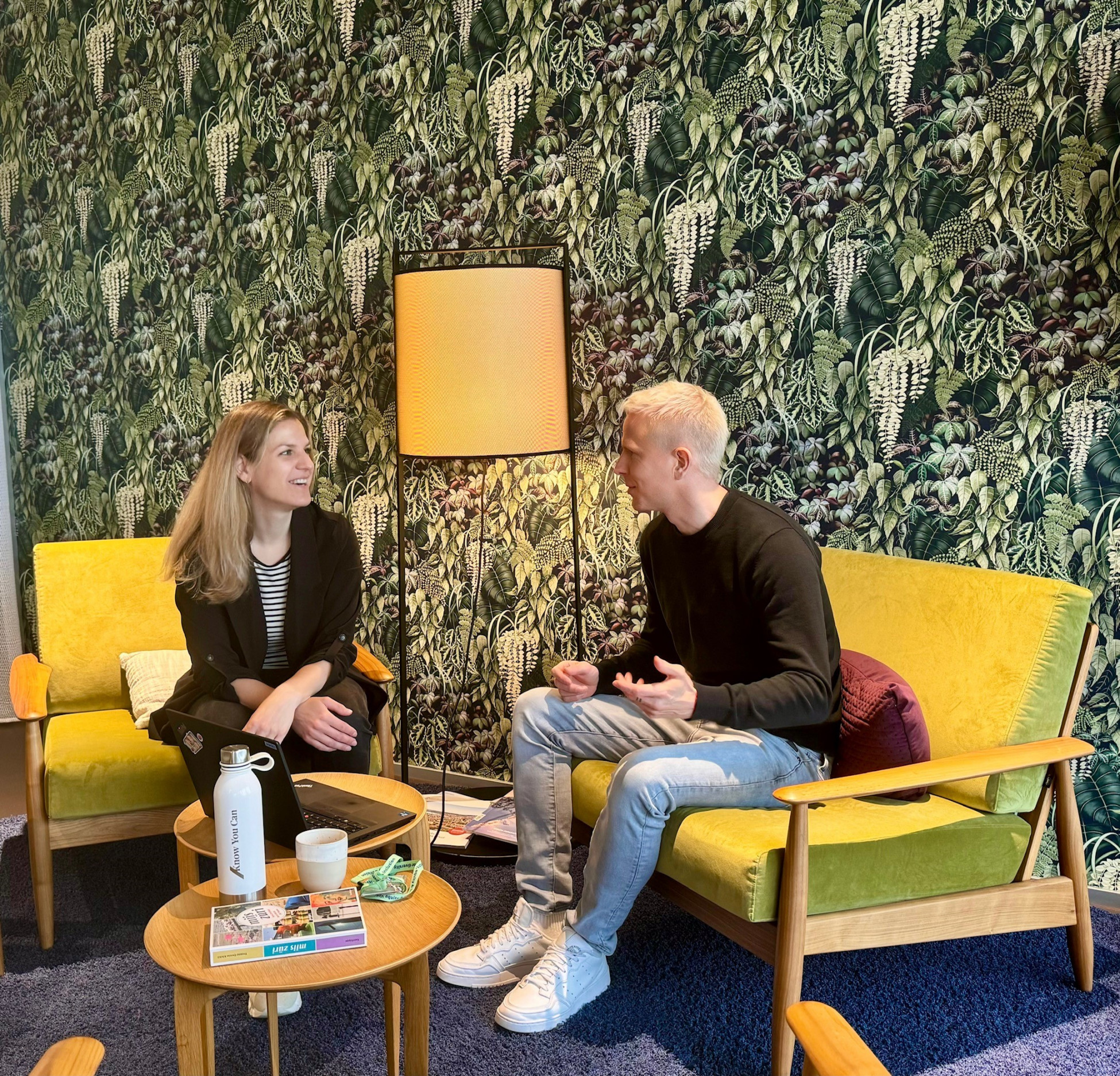 Patrick Weber und Alexandra 